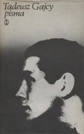 Gajcy Tadeusz – Pisma.
