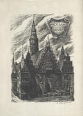 [Wrocław] Raczyński Stanisław (1903-1982) – „Wrocław : ratusz”.