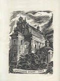 [Kazimierz Dolny] Raczyński Stanisław (1903-1982) – „Kazimierz Dolny : Fara”.