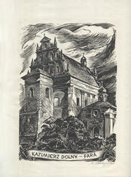 „Kazimierz Dolny : Fara”.