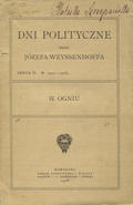 Weyssenhoff Józef – W ogniu.