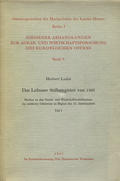 Ludat Herbert – Das Lebuser Stiftsregister von 1405.