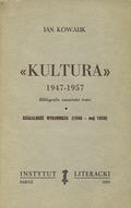 Kowalik Jan – „Kultura” 1947-1957 : bibliografia zawartości treści.