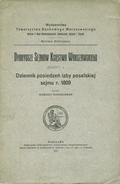 Diaryusze Sejmów Księstwa Warszawskiego. Z. 1.