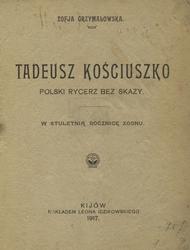 Tadeusz Kościuszko.