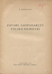Zatarg gospodarczy polsko-niemiecki.
