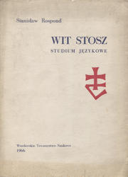 Wit Stosz : studium językowe.