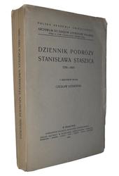 Dziennik podróży Stanisława Staszica 1789-1805.