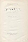 Sienkiewicz Henryk – Quo vadis.