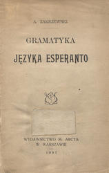 Gramatyka języka esperanto.