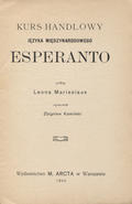 Marissiaux Léon – Kurs handlowy języka międzynarodowego esperanto.