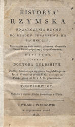 Historya rzymska. T. 1.