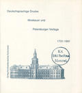 Kratz Gottfried – Deutschsprachige Drucke Moskauer und Petersburger Verlage 1731-1991 aus den Beständen der Universitäts- und Landesbibliothek Münster.