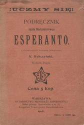 Podręcznik języka międzynarodowego esperanto.