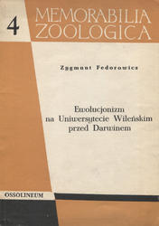 Ewolucjonizm na Uniwersytecie Wileńskim przed Darwinem.