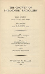 The growth of philosophic radicalism.