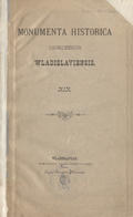 Monumenta historica dioeceseos Wladislaviensis. 19.
