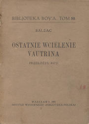 Ostatnie wcielenie Vautrina.
