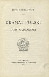 Dramat polski doby najnowszej.
