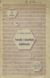 Teozofia i teozofowie współcześni.