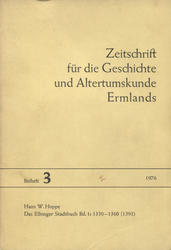 Das Elbinger Stadtbuch. Bd. 1-2.
