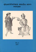 Quaestiones Medii Aevi Novae. Vol. 6 (2001).