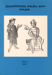 Quaestiones Medii Aevi Novae. Vol. 6 (2001).
