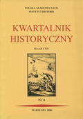 Kwartalnik Historyczny. R. 107 (2000), nr 4.