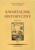 Kwartalnik Historyczny. R. 108 (2001), nr 3.