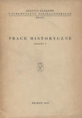Zeszyty Naukowe Uniwersytetu Jagiellońskiego; nr 56. Prace Historyczne; z. 9 (1962).