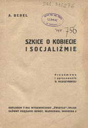 Szkice o kobiecie i socjalizmie [!]