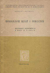 Monografie miast i powiatów.
