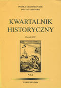 Kwartalnik Historyczny. R. 111 (2004), nr 2.