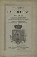 Dumax Victor – Consolation à la Pologne.