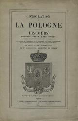Consolation à la Pologne.