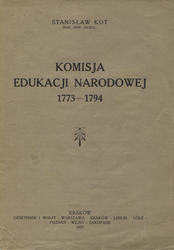 Komisja Edukacji Narodowej 1773-1794.