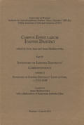 Dantyszek Jan – Corpus epistularum Ioannis Dantisci. Part 4, vol. 2.