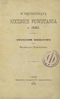 Zamorski Bronisław – W pięćdziesiątą rocznicę powstania r. 1830. [Cz. 3].