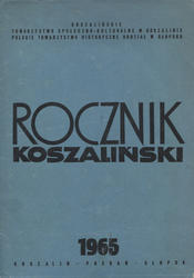 Rocznik Koszaliński. [Nr 1:] 1965.