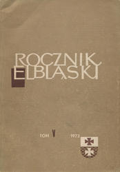 Rocznik Elbląski. T. 5 (1972).