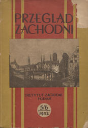Przegląd Zachodni. R. 8 (1952), nr 5/6.