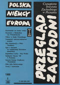Przegląd Zachodni. R. 54 (1998), nr 4 (289).