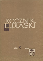 Rocznik Elbląski. T. 10 (1985).