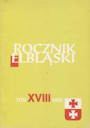 Rocznik Elbląski. T. 18 (2002).
