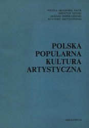 Polska popularna kultura artystyczna.