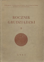 Rocznik Grudziądzki. [T.] 2 (1961).
