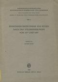 Einwohnerverzeichnisse von Rügen nach den Steuererhebungen von 1577 und 1597.