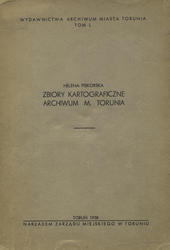 Zbiory kartograficzne Archiwum M. Torunia.