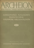 Archeion. [T.] 27 (1957).