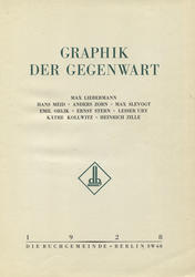 Graphik der Gegenwart.